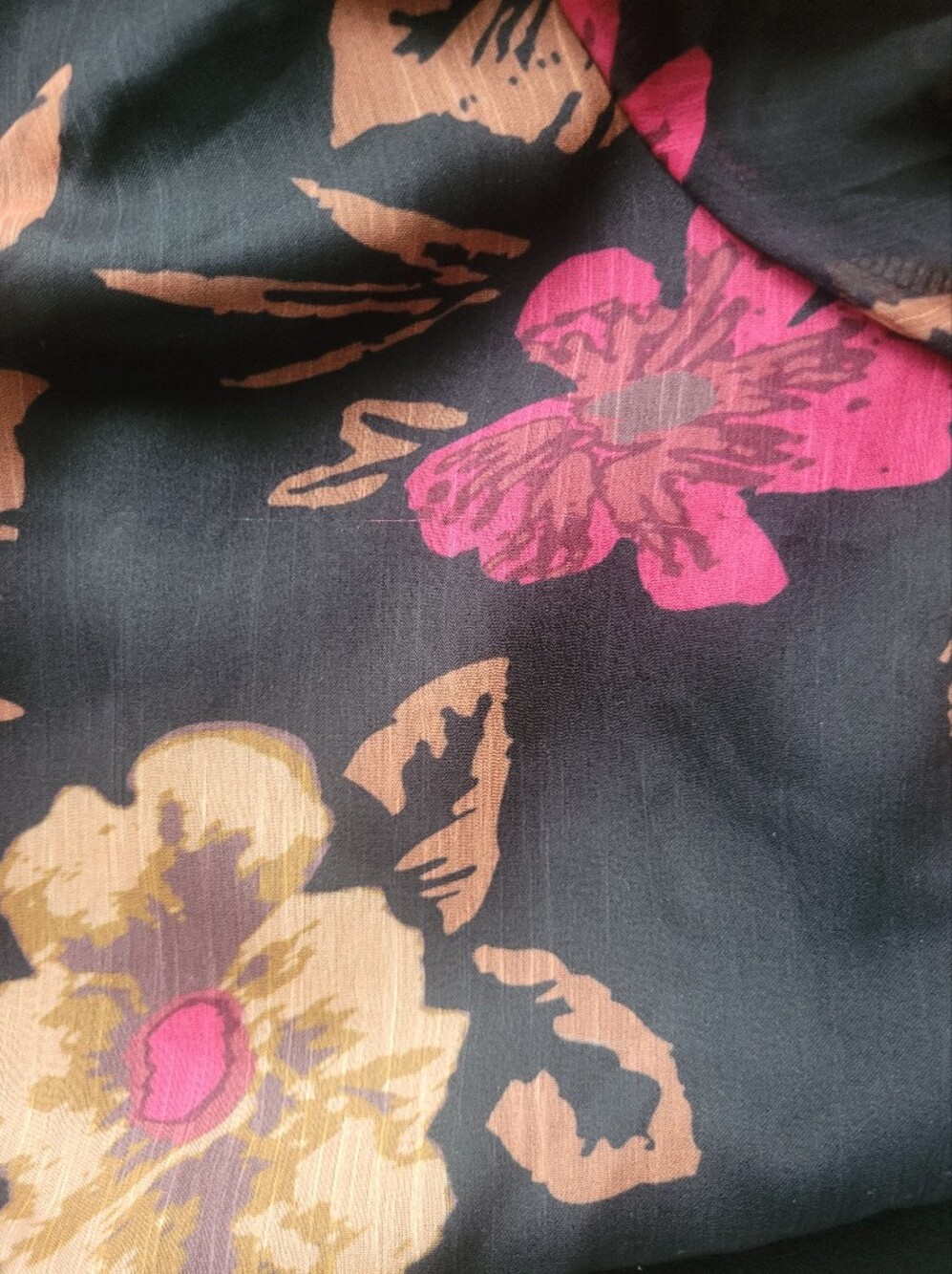 Anthropologie Porridge Puff-Sleeved Floral Mini Dress, BNWT, Size XL - Picture 8 of 11